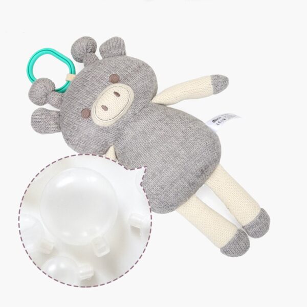 B0326(4) Boneka Rattle Gantung 4 Motif Lucu & Merangsang Motorik Anak