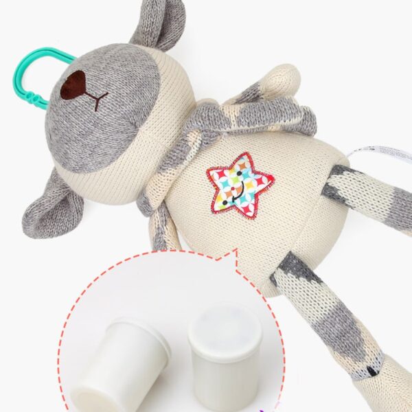 B0326(7) Boneka Rattle Gantung 4 Motif Lucu & Merangsang Motorik Anak