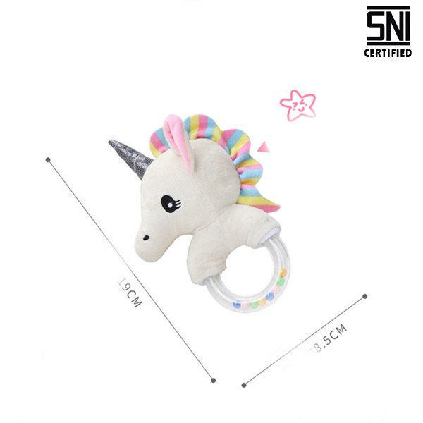 B051(5) Rattle Donut 4 Motif – Aman & Edukatif