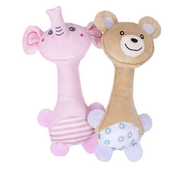 B109(2) Rattle Stick Animal – Lucu & Aman untuk Bayi