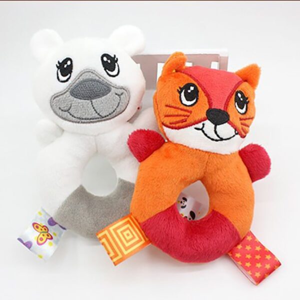 Mainan Rattle Donut 3 Motif – Standar SNI & Aman untuk Bayi