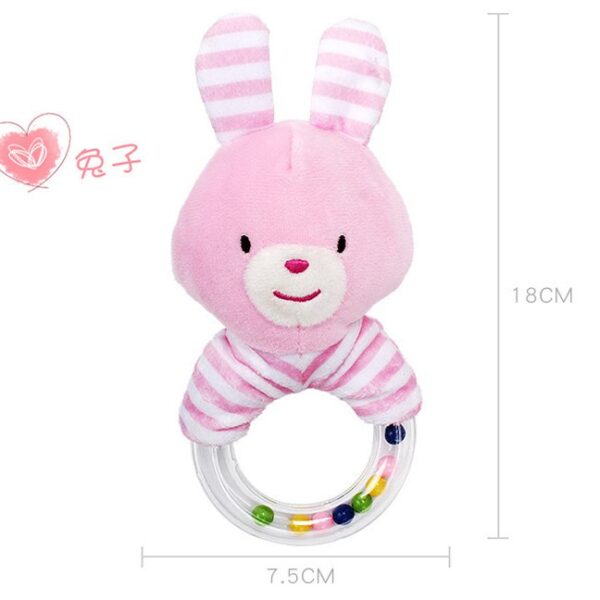 Mainan Rattle Donut 5 Motif – Standar SNI & Aman untuk Bayi