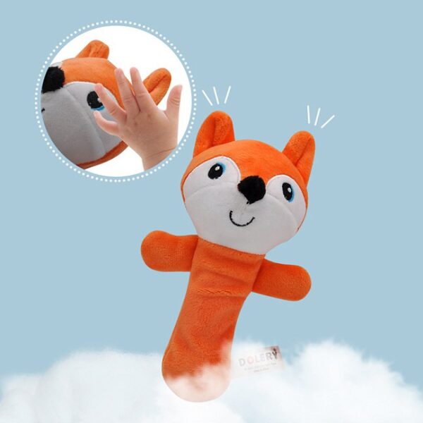 Dolery Rattle Stick 4 Motif – Standar SNI & Aman untuk Bayi