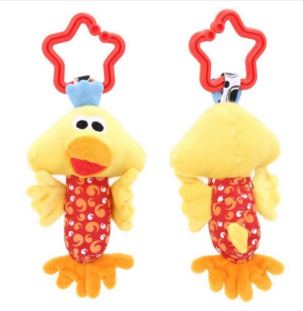 HOO3(2) Boneka Rattle Gantung Star – 2 Motif Lucu
