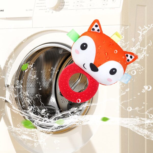 N072(4) Rattle Donut Krincing + Teether – 5 Motif Lucu & Aman untuk Si Kecil