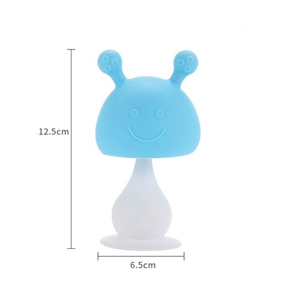 SB60188 (5) Mainan Rattle Motif Jamur – 3 Warna Cerah & Lucu