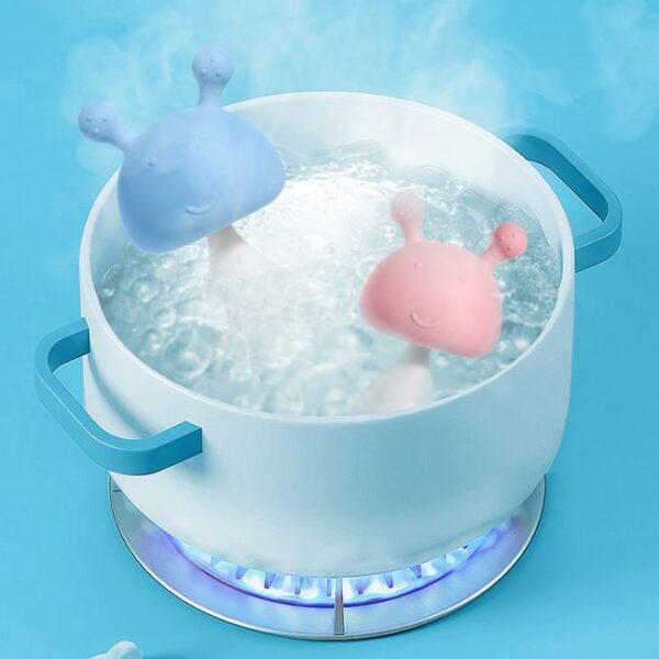 SB60188 (6) Mainan Rattle Motif Jamur – 3 Warna Cerah & Lucu